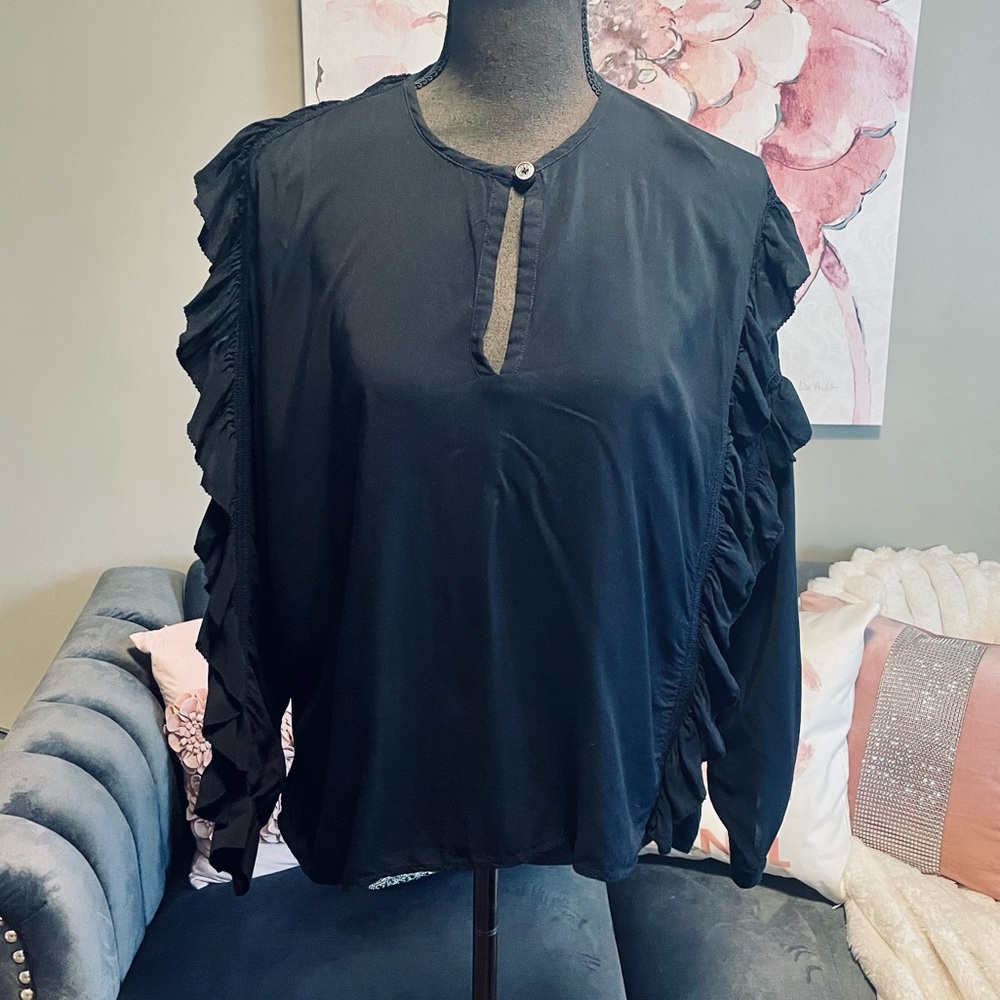 Zadig & Voltaire Ruffle Top - Picture 3 of 10